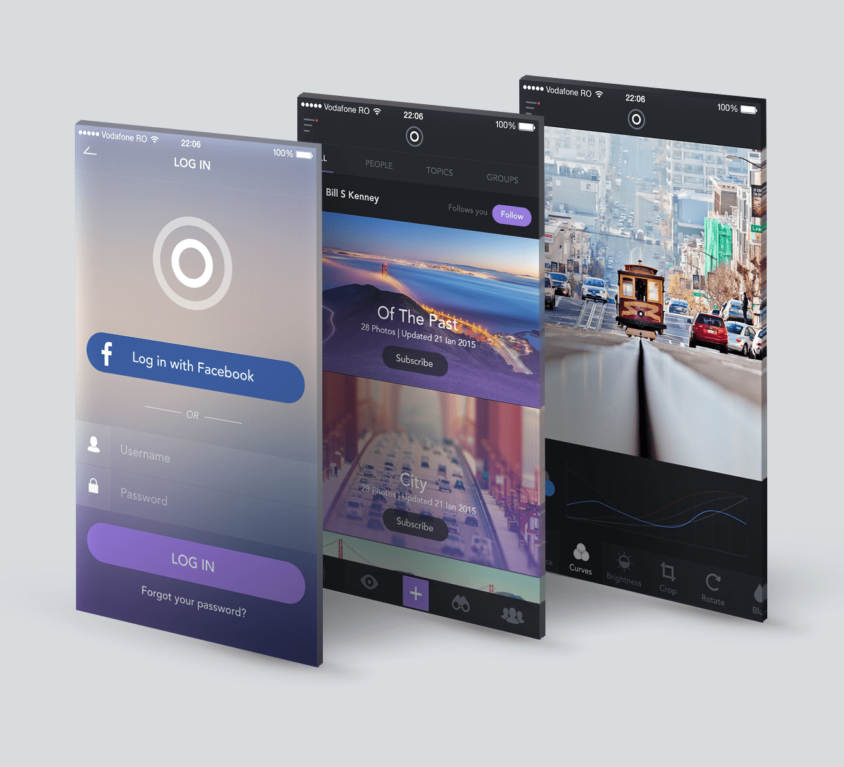 Android & iOS App Design